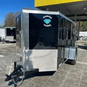 5x12 Enclosed Trailer - Single Axle - Diamond Cargo
