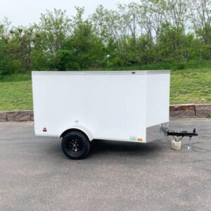4x8 Enclosed Trailer - Single Axle - Diamond Cargo