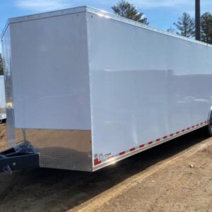 8.5x32 Enclosed Trailer Front View